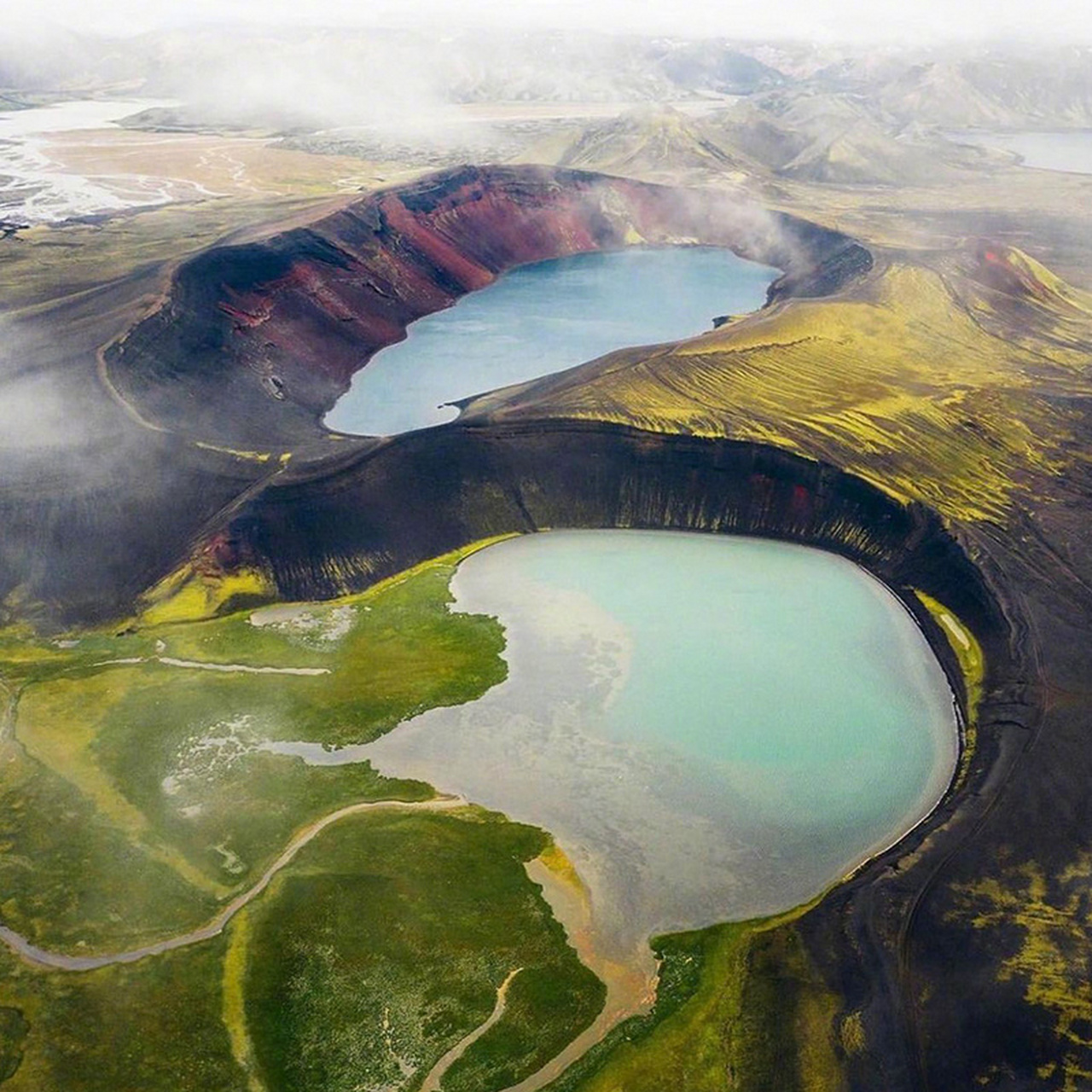 坐拥各种极致的景色——冰岛#旅行摄影# #记录旅行#   (via.ins.