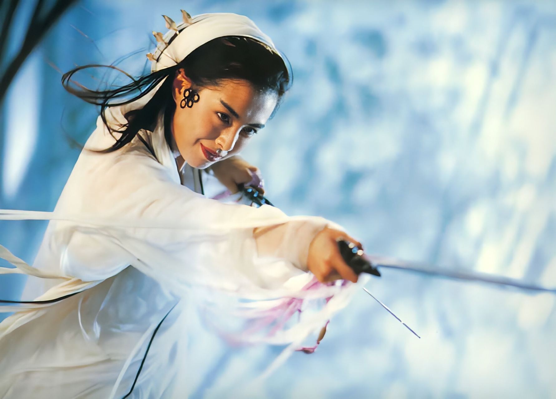 颜值巅峰～王祖贤,张曼玉《青蛇》1993高清剧照 美～王祖贤,张曼玉