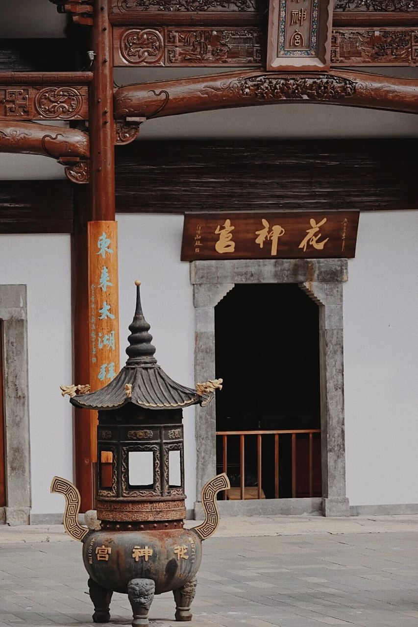 周末一起去逛逛花神宫|常州约拍91 嘉泽花神宫是一座江南徽派建筑