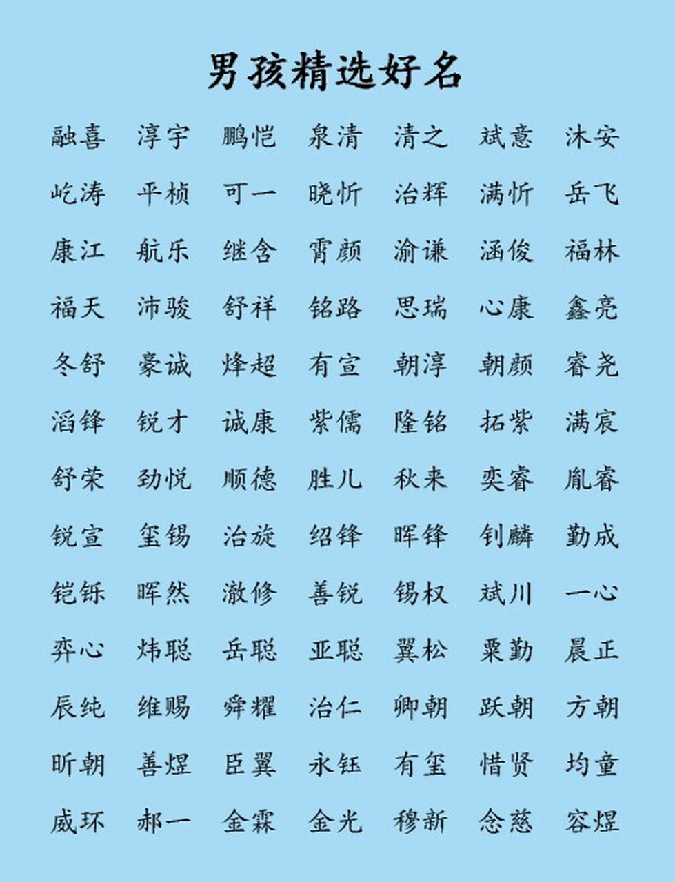 五行属水的字大全图片