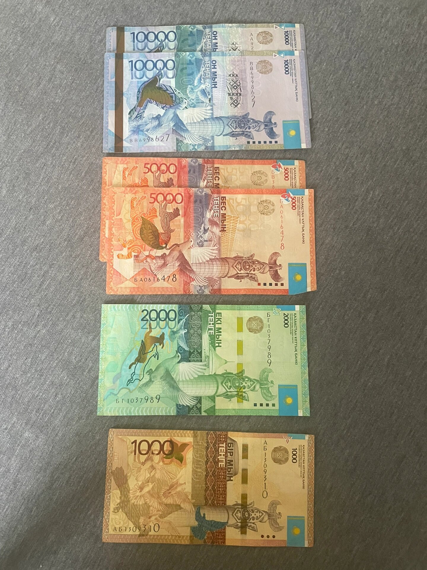 哈萨克斯坦纸币