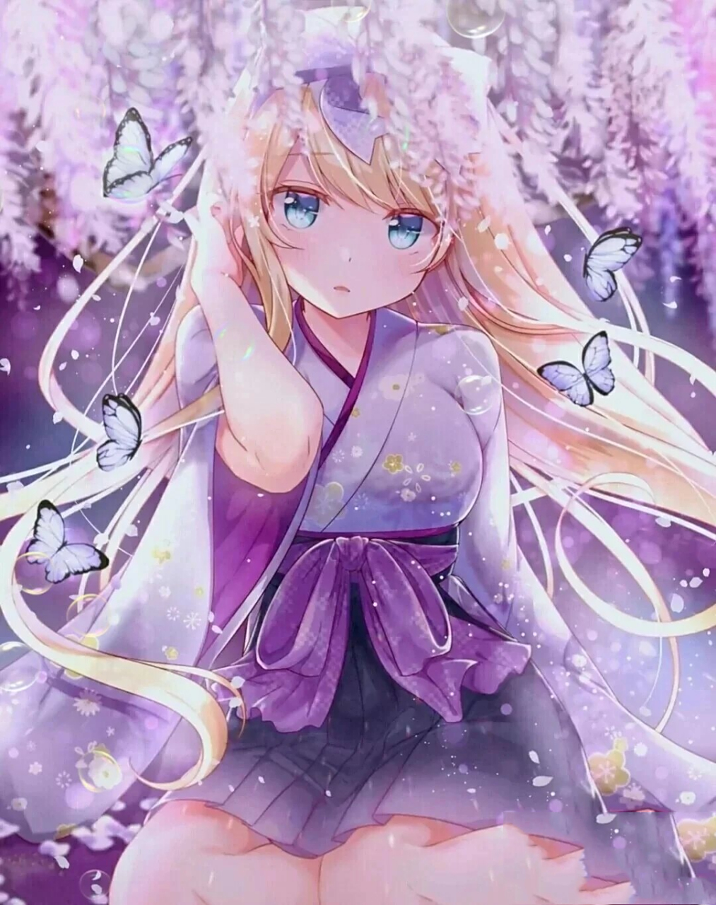 仙气飘飘的紫色系壁纸