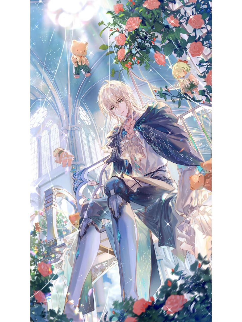 高清卡面分享‖时空中的绘旅人路辰99 #乙女游戏# #壁纸# #卡面