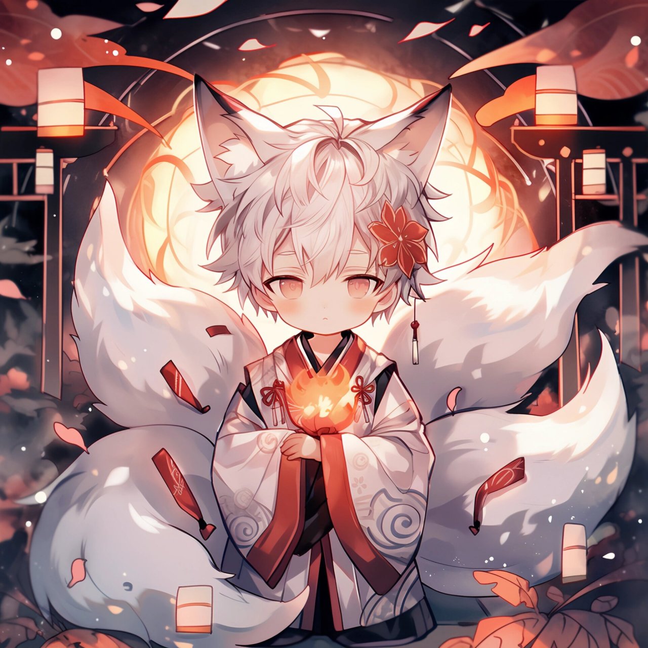 男生头像|可爱小狐狸q版