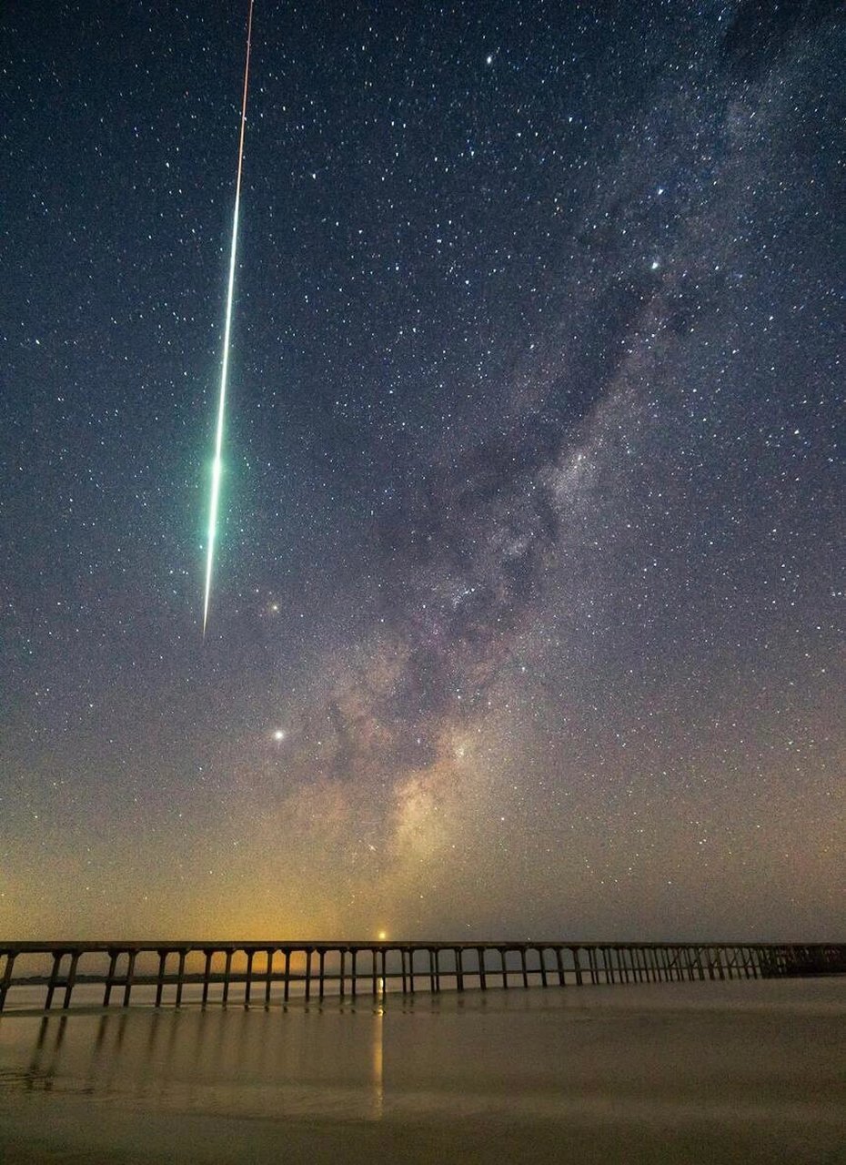 实拍流星图片图片