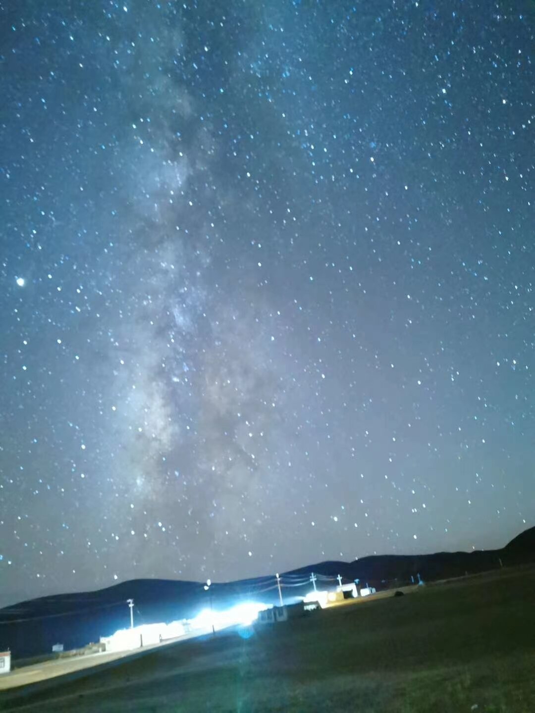 华为p30pro星空摄影参数 摄于2020年10月7日 那曲市班戈县 	 iso1600