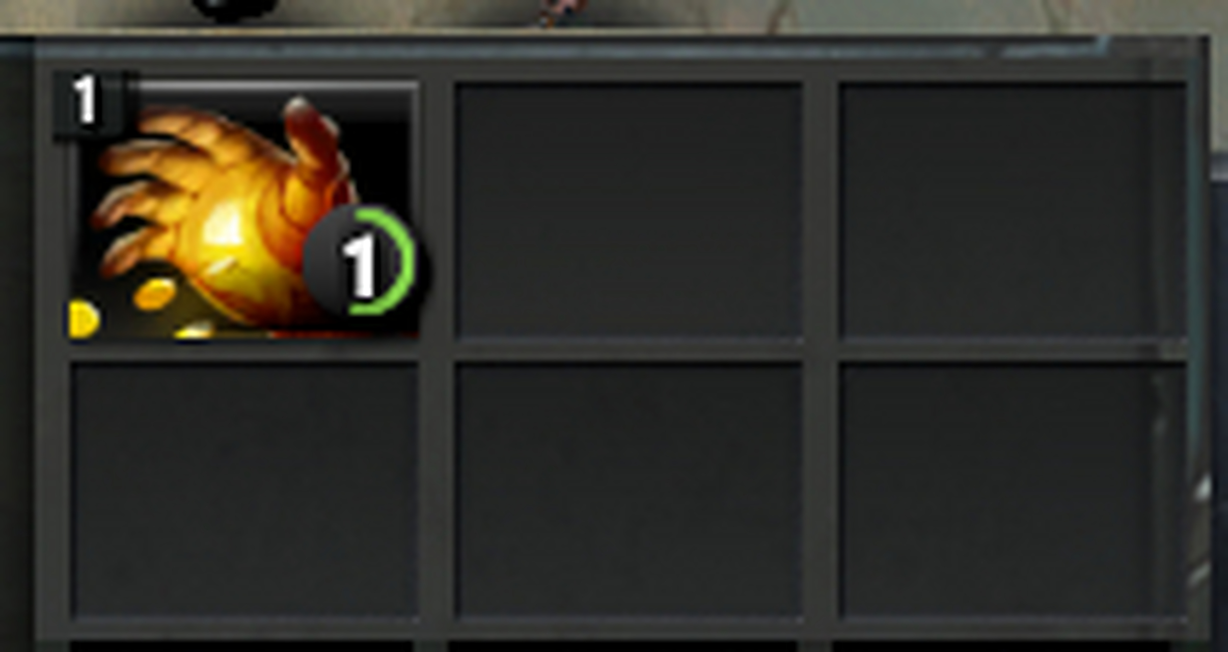 点金手现在拥有2点能量点数