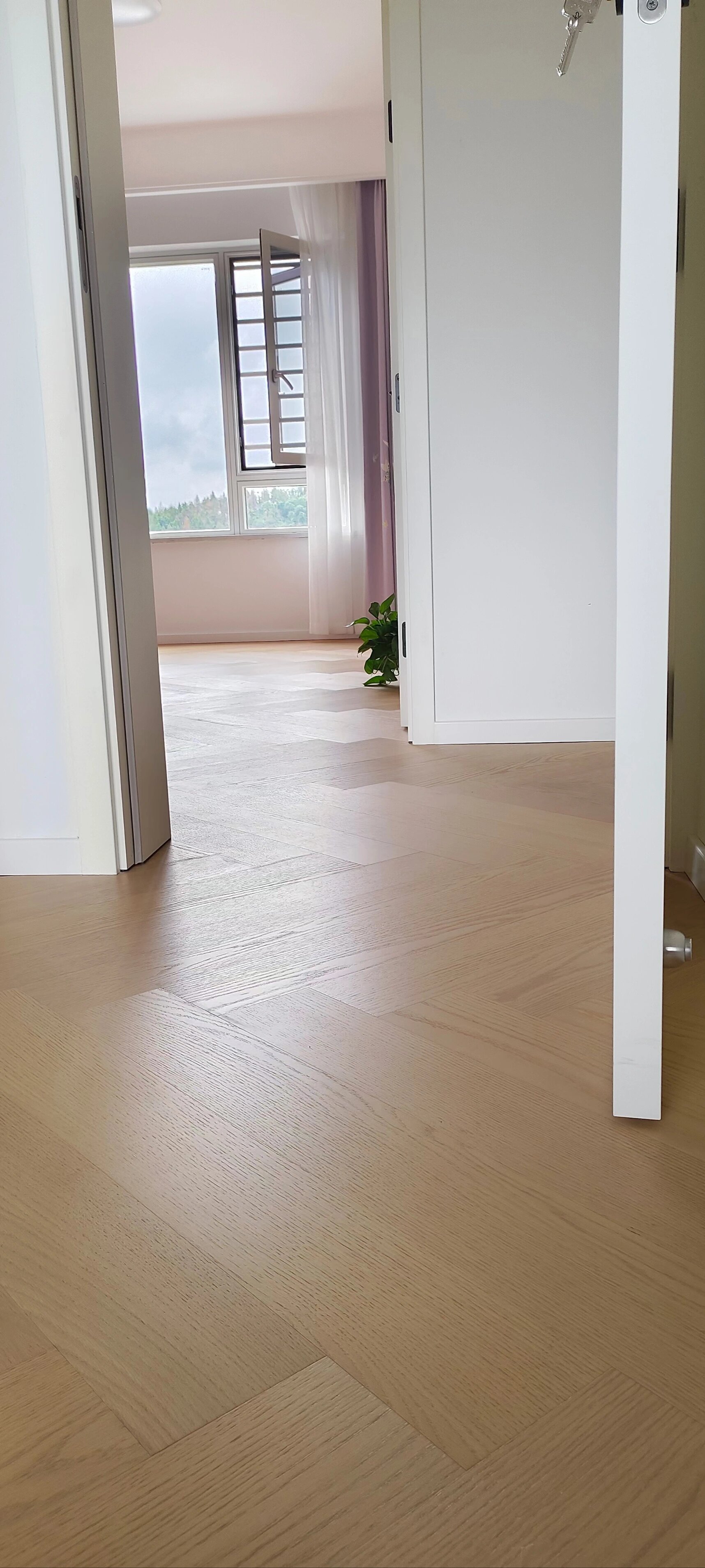 大艺树地板—— jzd060 人字拼系列‖让艺术回归生活 #木地板# #这么