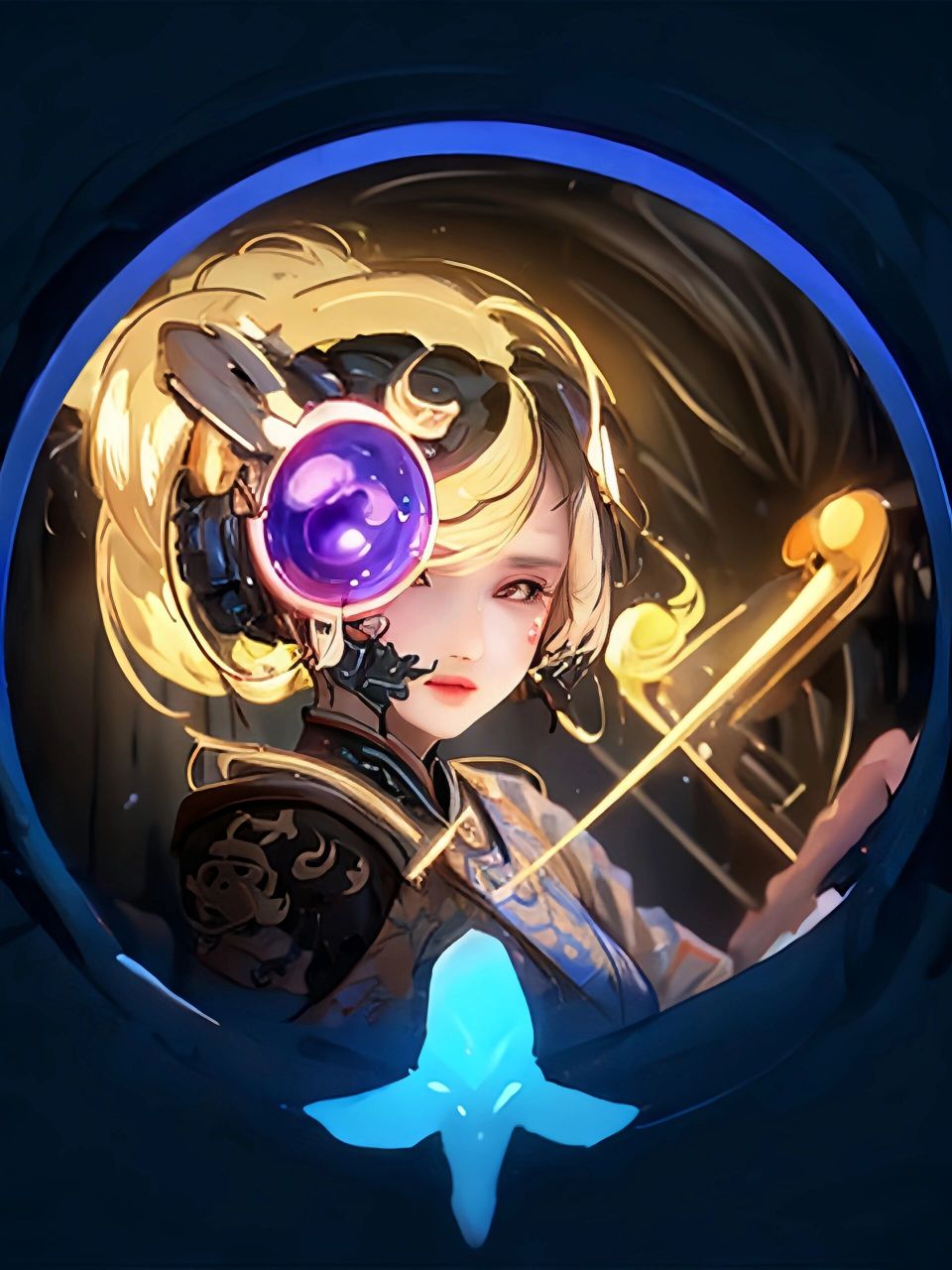 ai绘画 王者荣耀丨右滑看辉月变大美女92