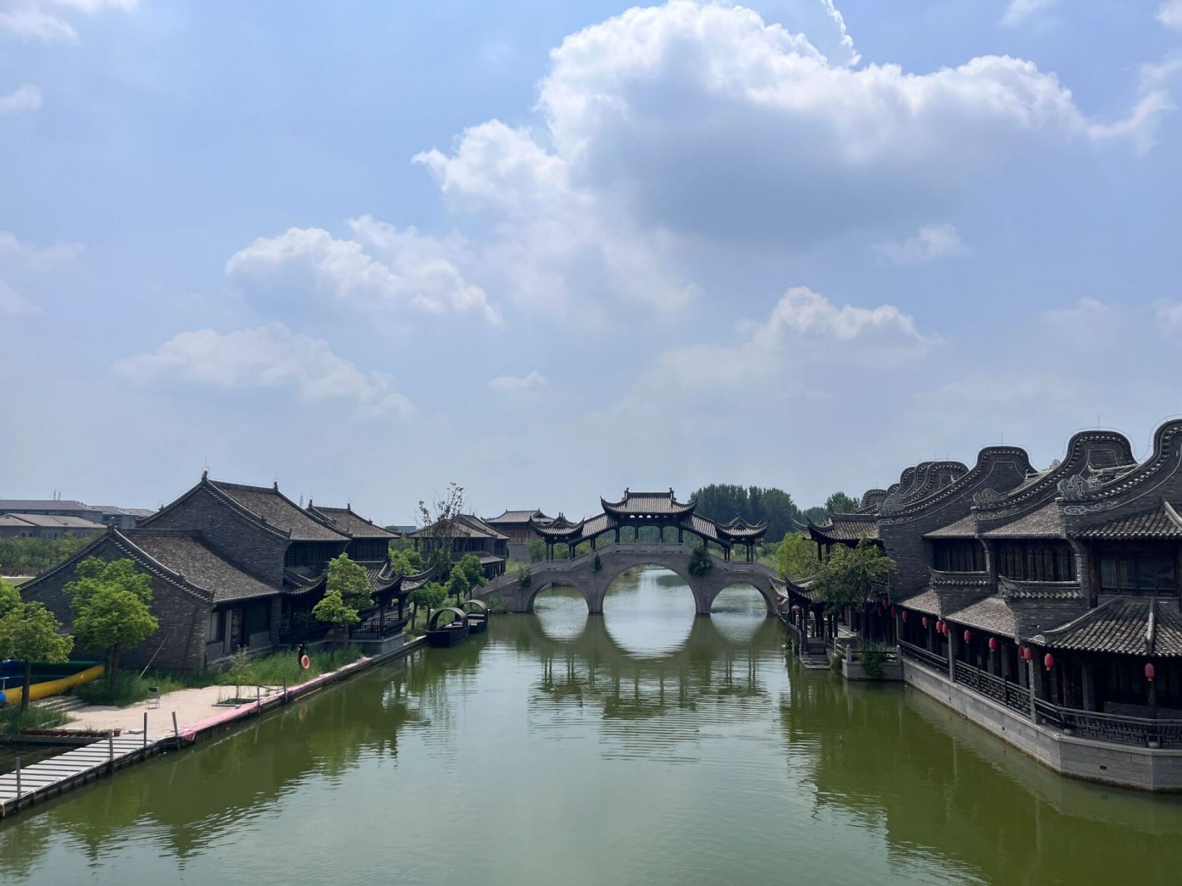 开封朱仙镇打卡9015 古镇打卡 所谓旅游就是从自己住厌的地方到