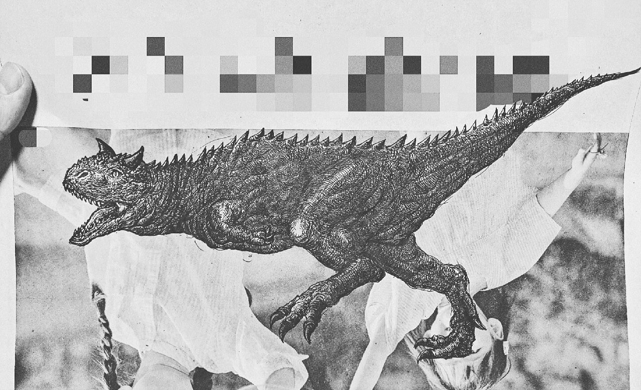 随手画恐龙之食肉牛龙