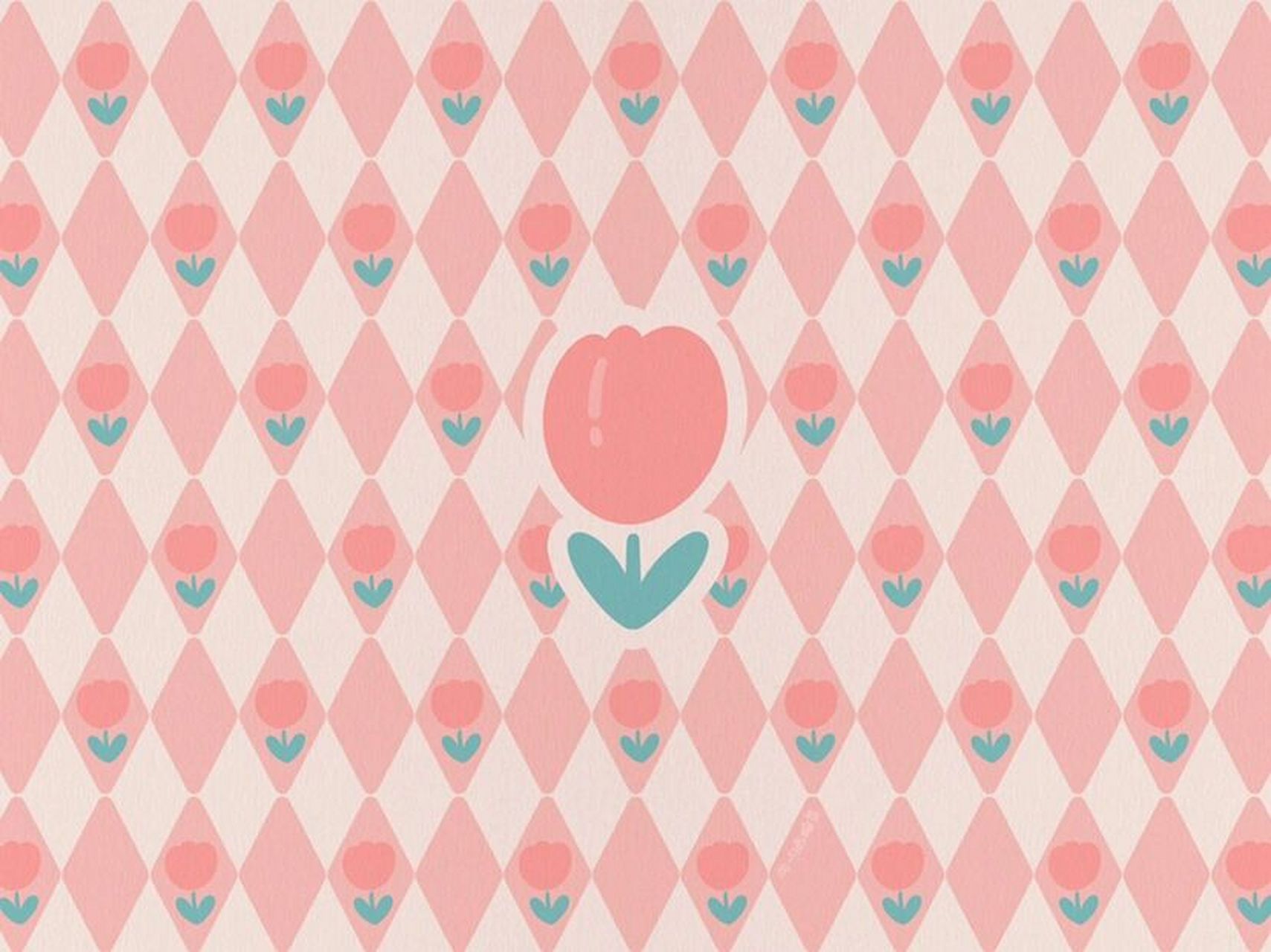 ipad清新可爱壁纸93939595 郁金香谁不爱!