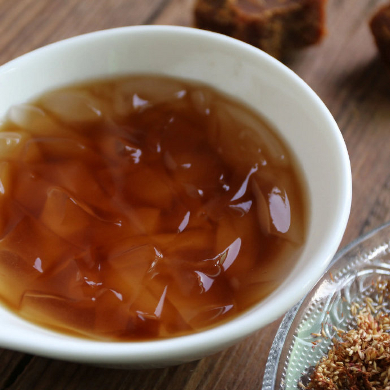 寻美宁波#【#宁波夏天必吃美食木莲冻#[馋嘴]】木莲冻是宁波夏日消暑