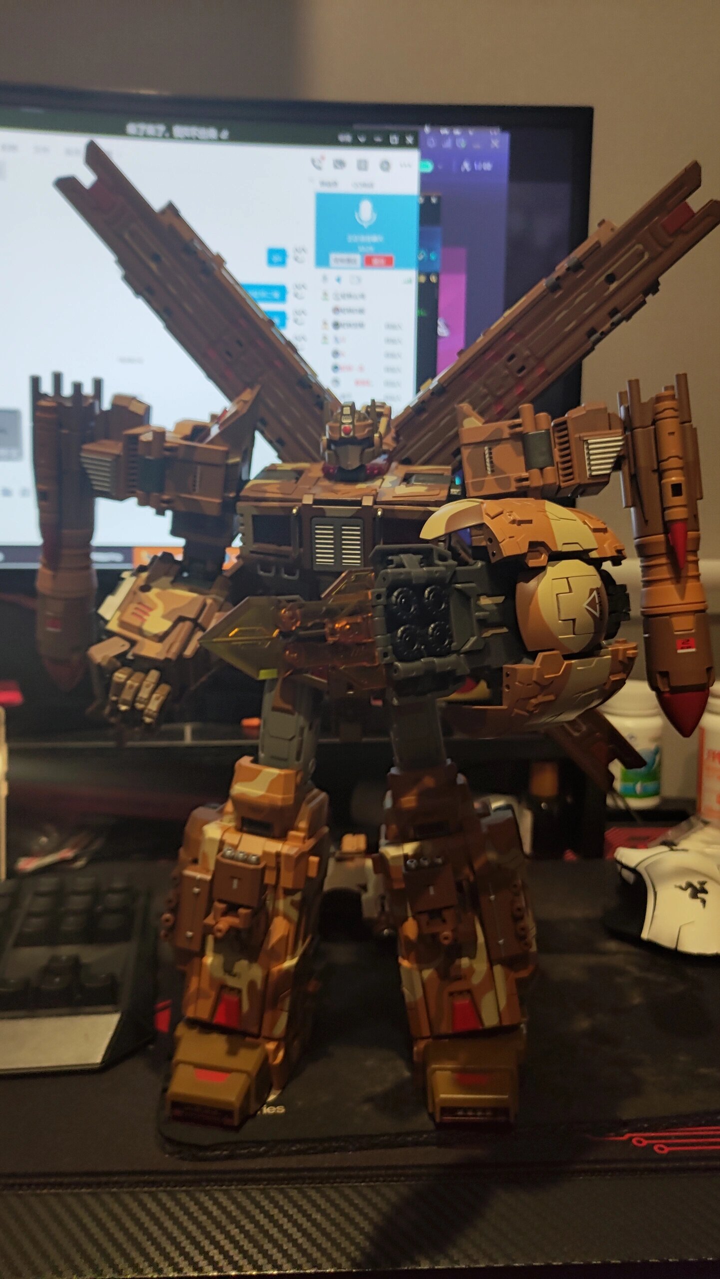 变形金刚第三方tfc滚雷擎天柱核弹版 这也太帅了贼沉