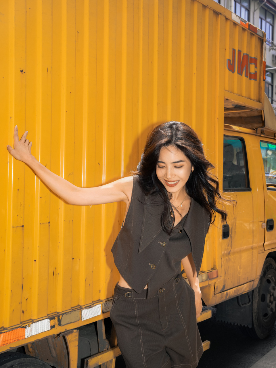 尊嘟很会拍##美拉德妆容##这届秋天这么穿##一起citywalk##夏若妍