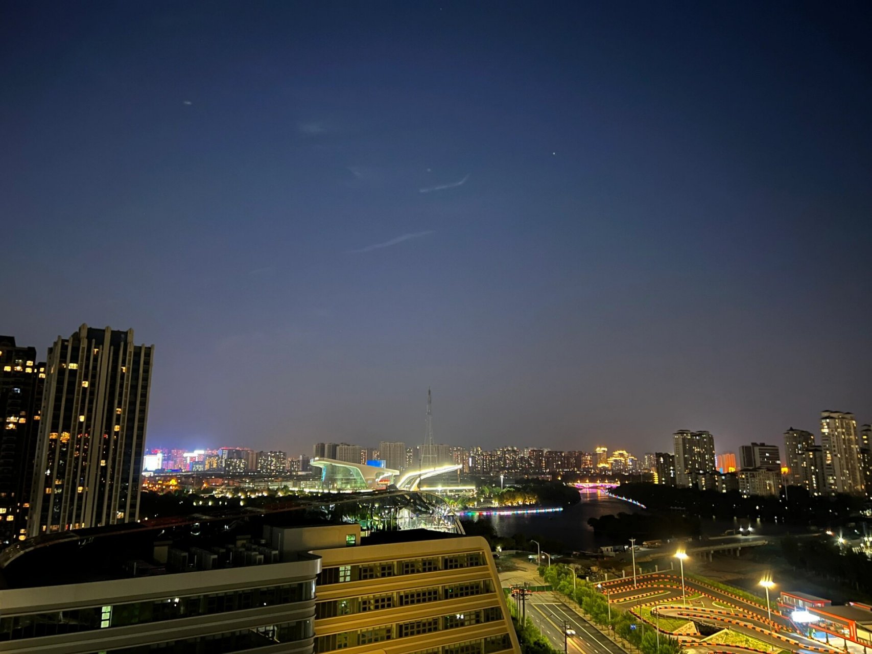 衡水夜景图片