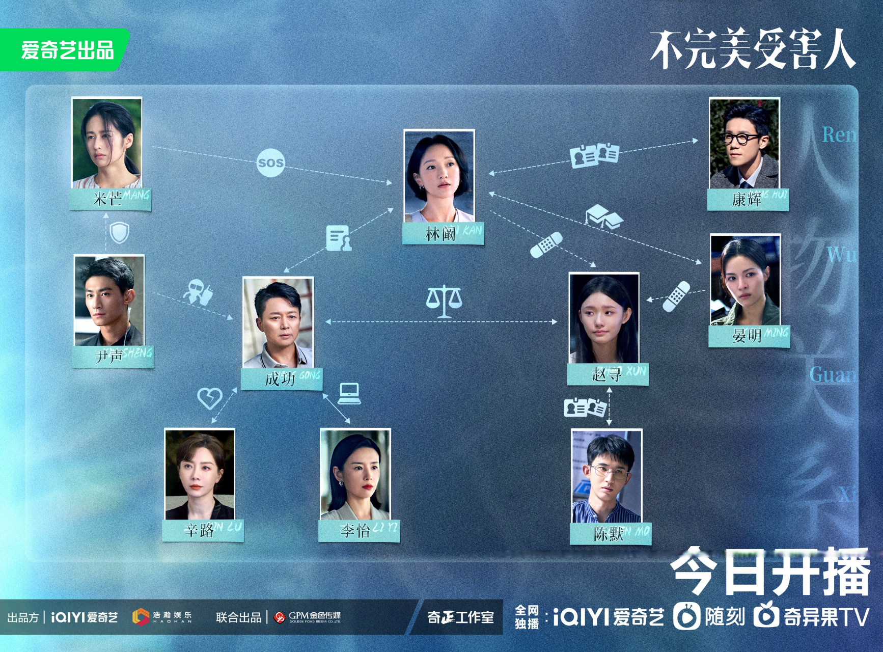 你准备好跟上他们的步伐了吗?#电视剧不完美受害人# 今晚19:30,锁