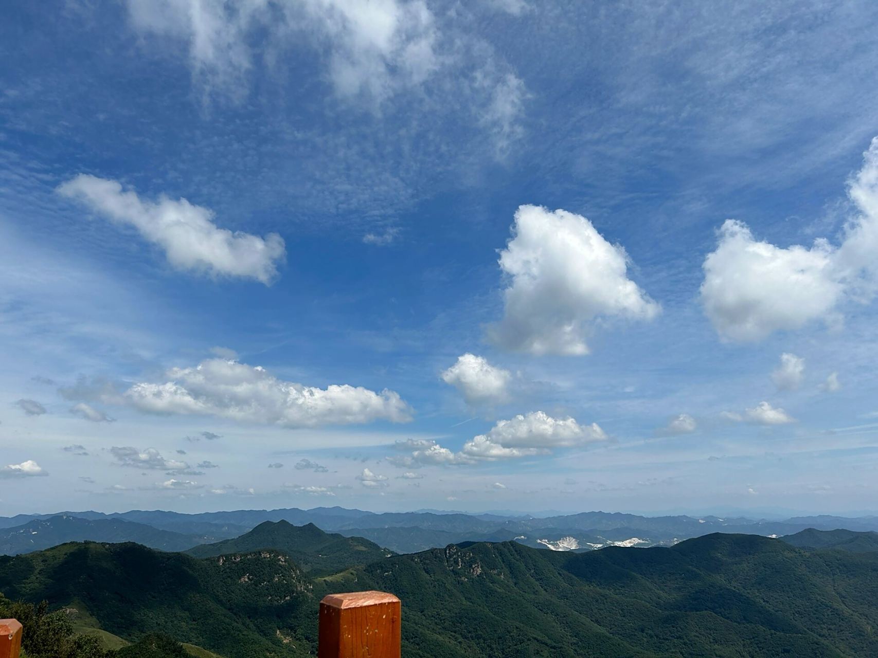 大石桥黄丫口景区 一直想去看日出93 结果今天早上准备去发现天气
