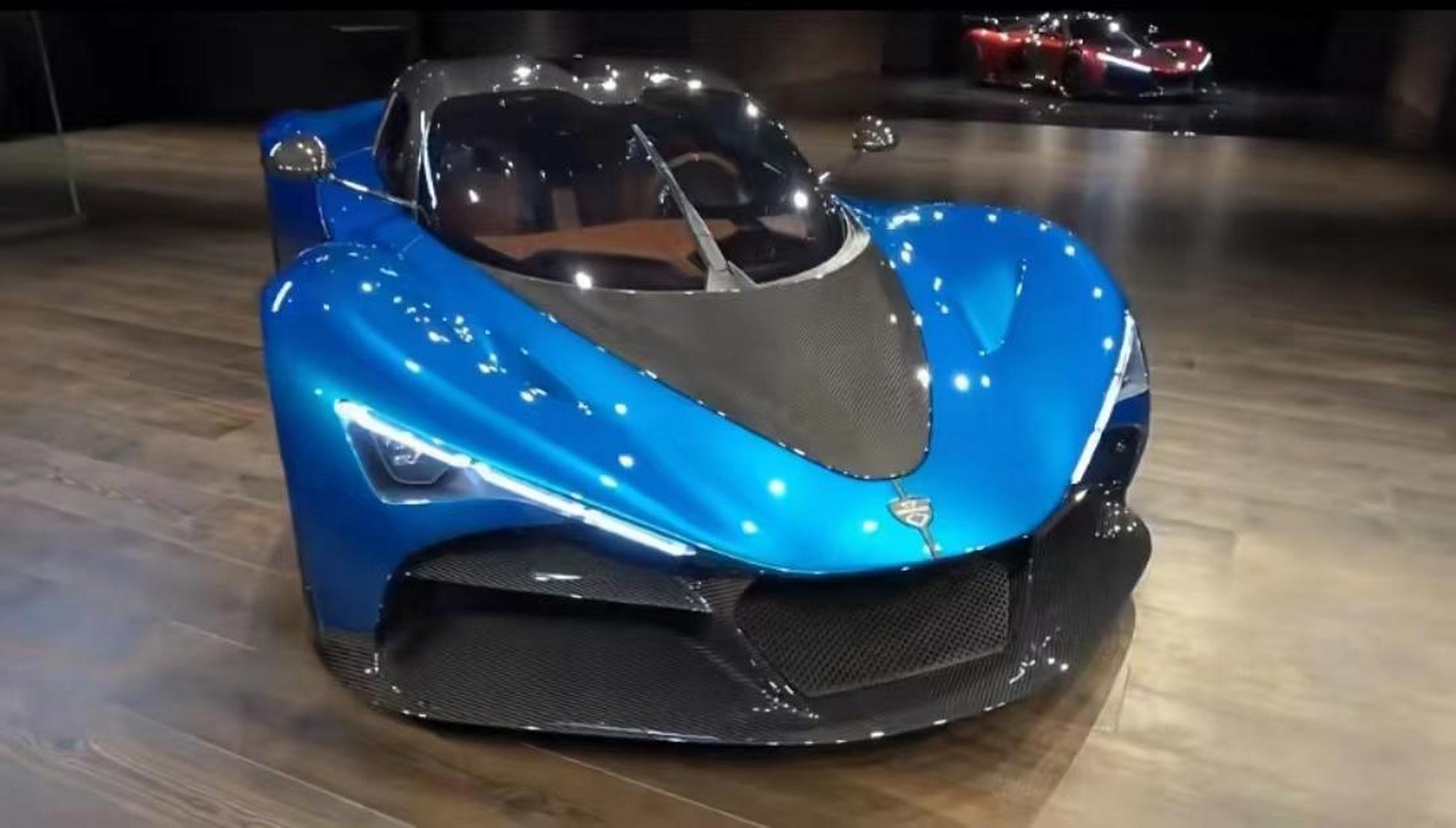 丹麦产的 zenvo aurora全新混动超跑1900匹马力,一手渠道进口,售价