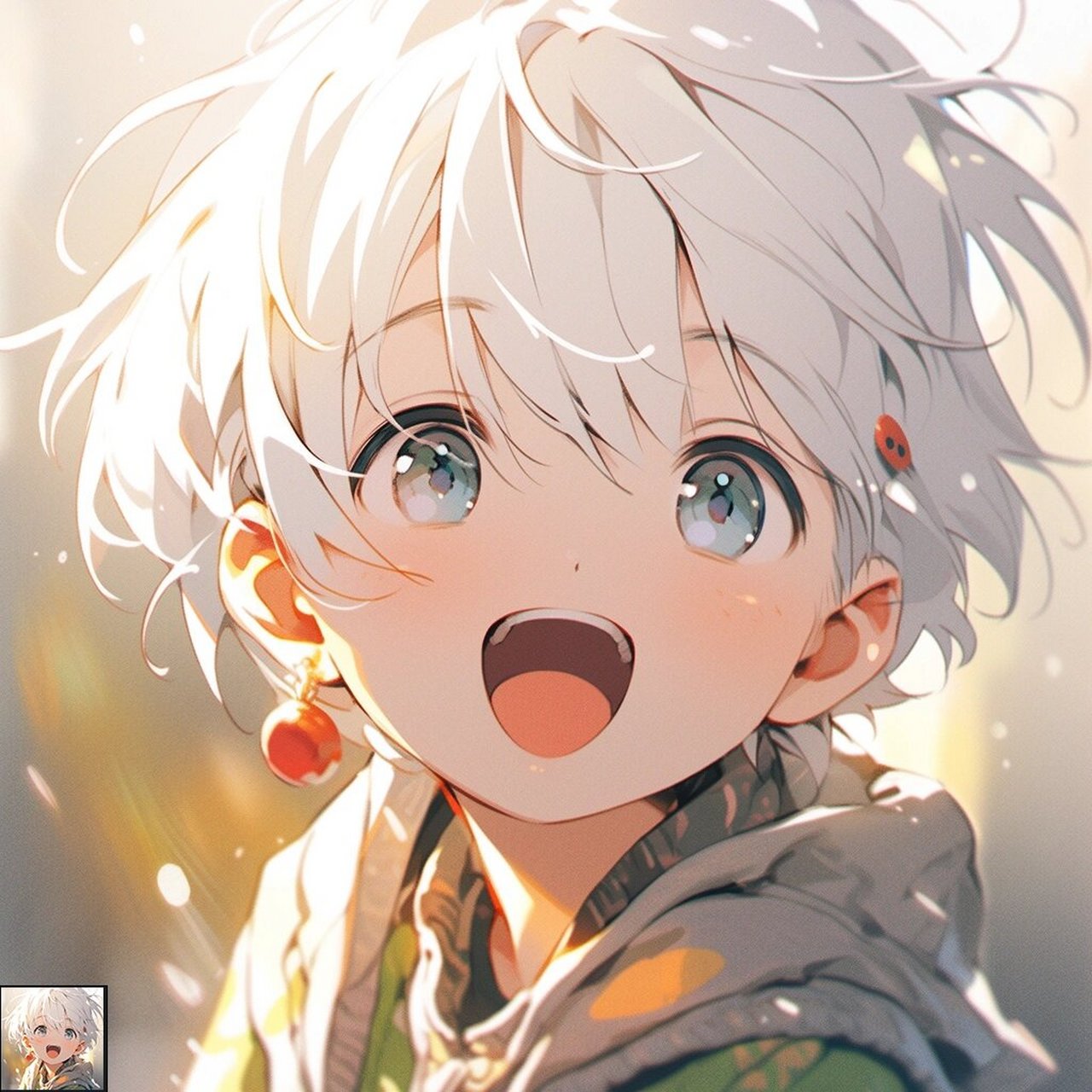 可爱加倍|激萌小男生动漫头像 #浪漫生活的记录者# #可爱头像# #mid