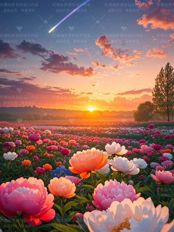 唯有牡丹真国色,花开时节动京城