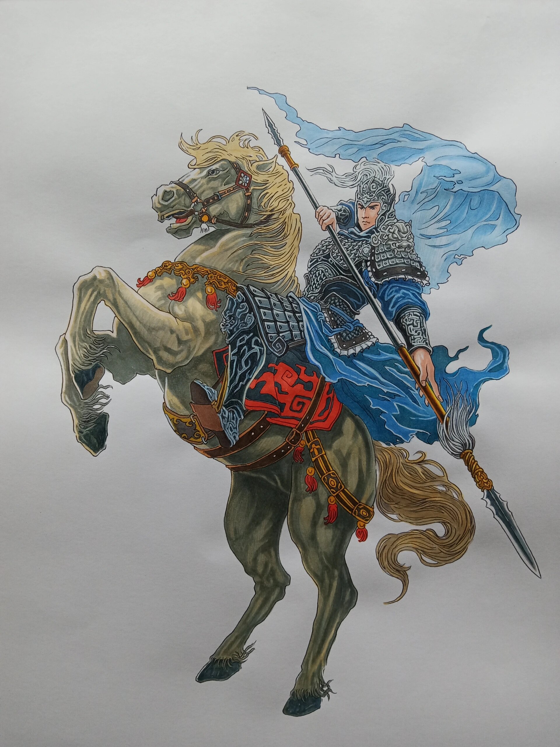 手绘【常山赵子龙】