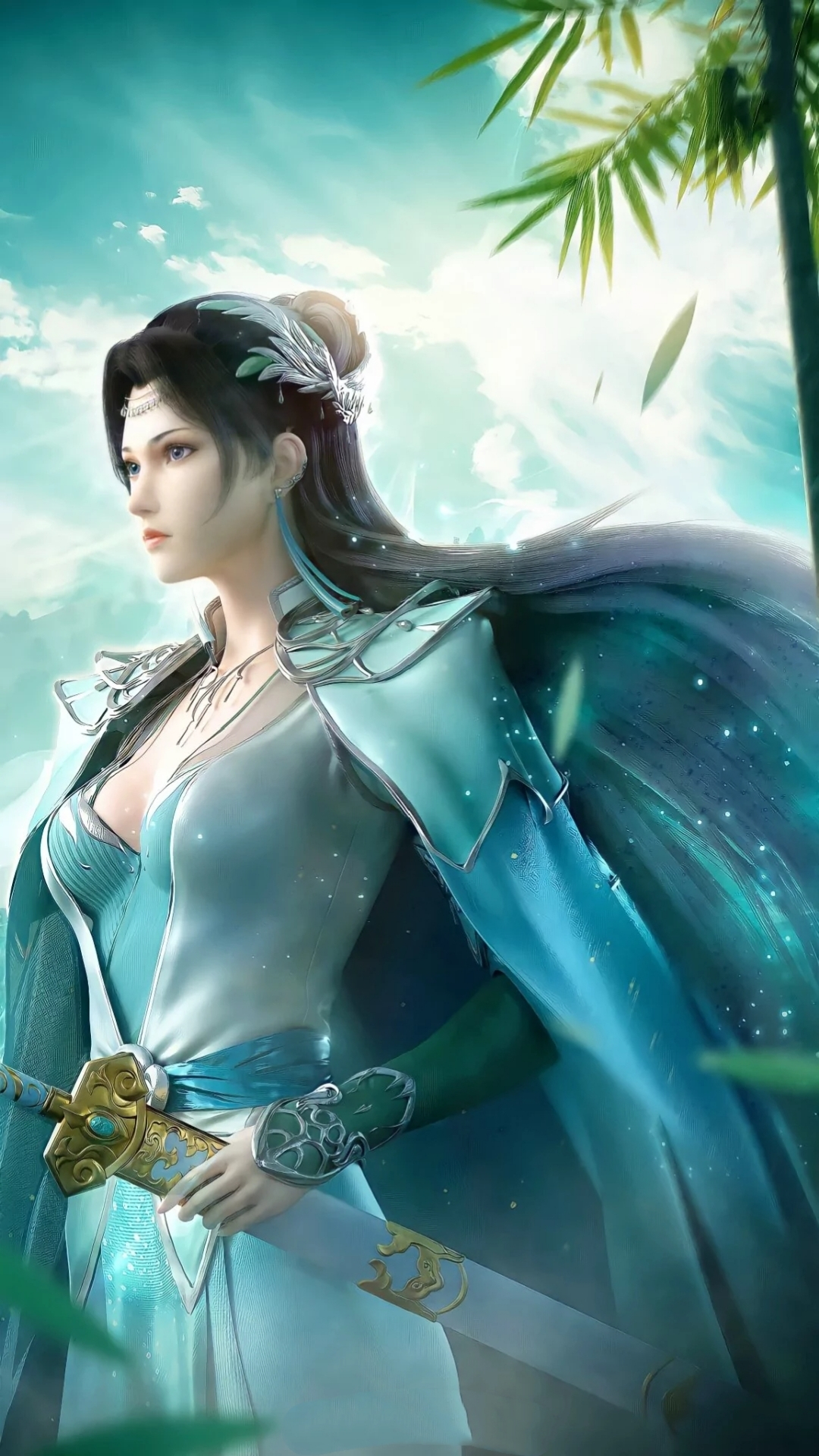 斗破苍穹云韵动态壁纸：别逼我，没有结果的～