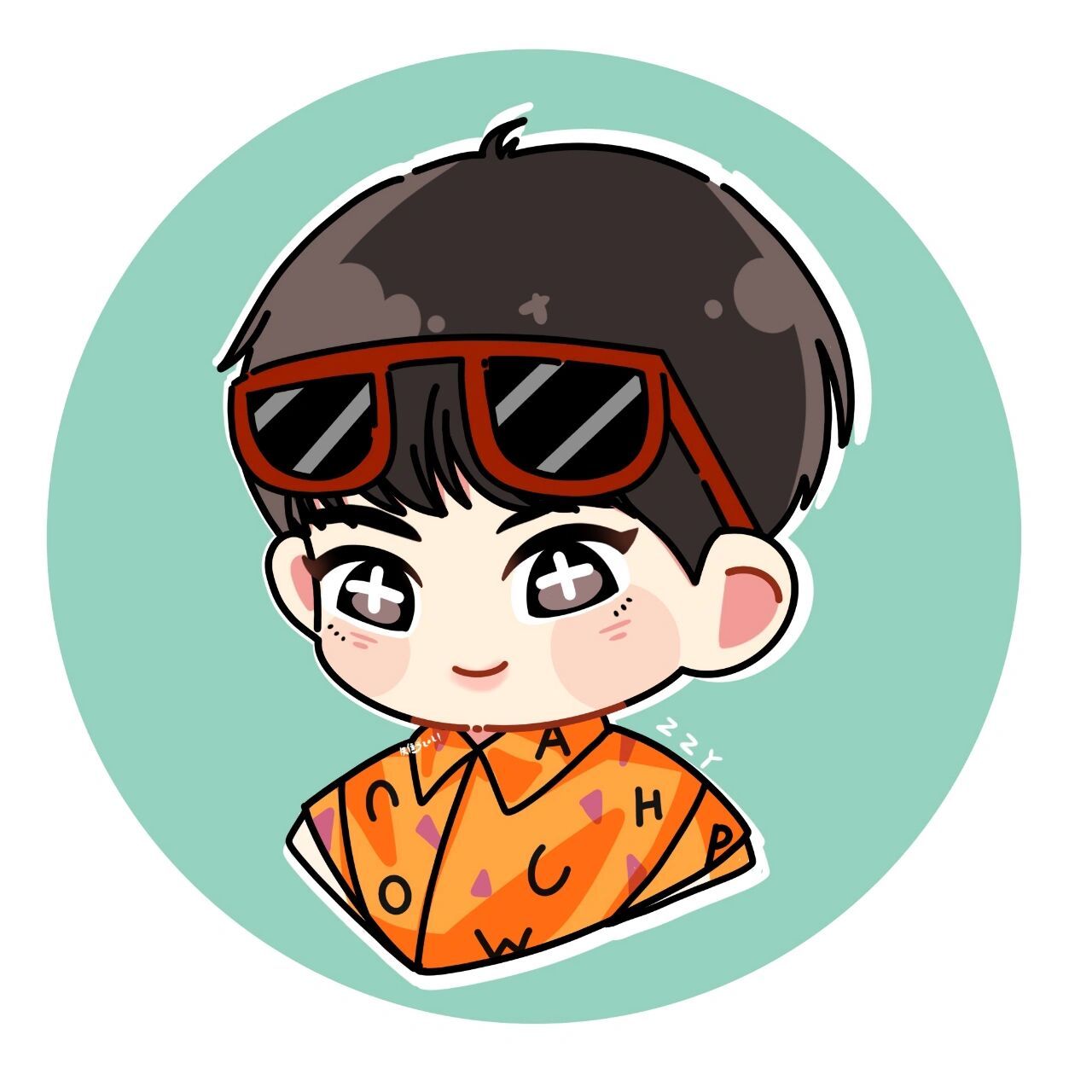 时代少年团头像合集 小炸们的q版终于全都画完啦~最后还画了爆米花.