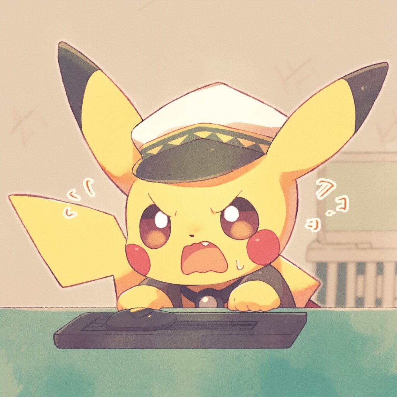 皮卡丘头像 | 上班哪有不疯的! 你们这些工作都给我滚粗! 0202