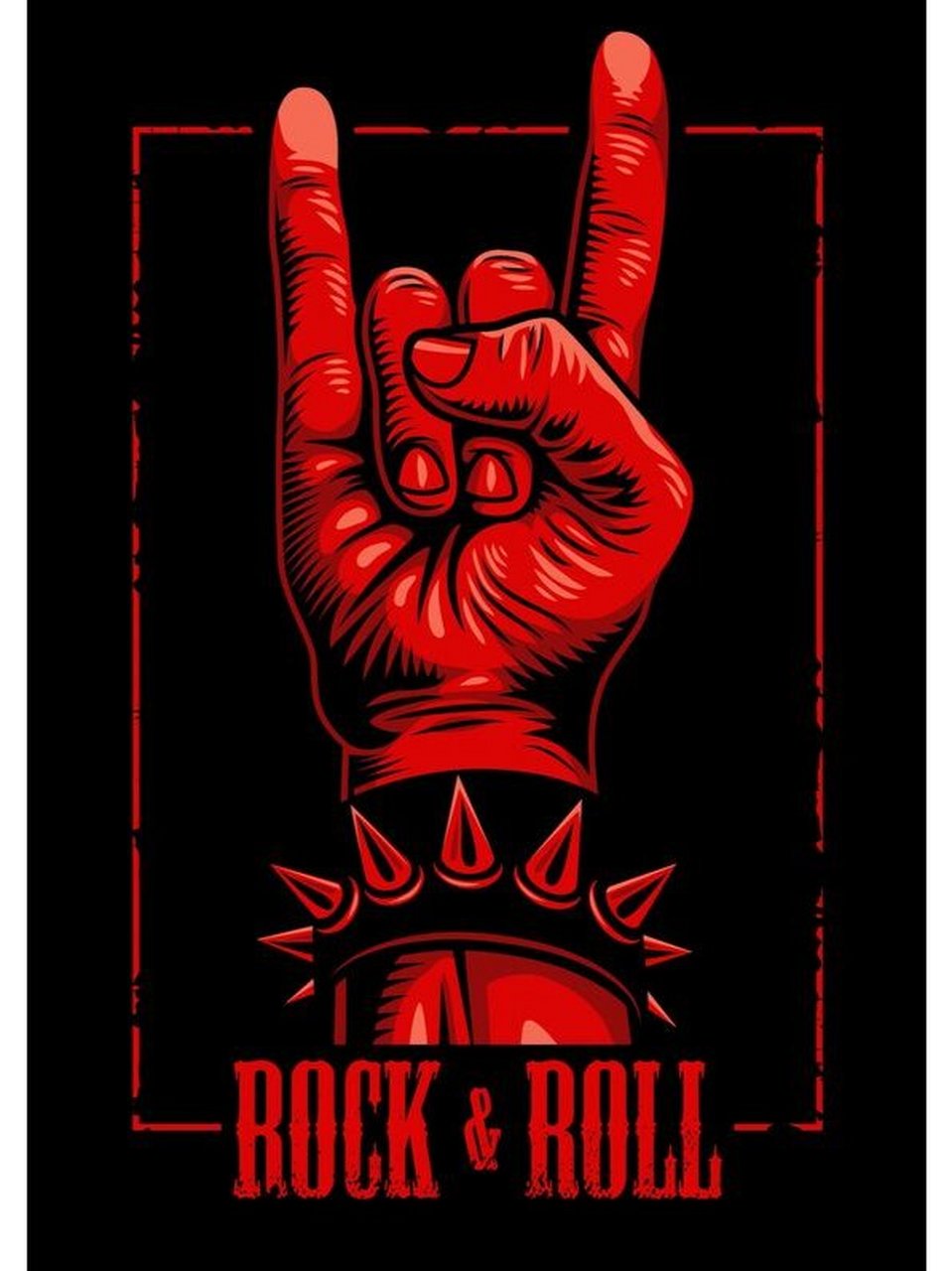 摇滚手势(rock and roll sign): 摇滚手势最常见的形式是一只手的