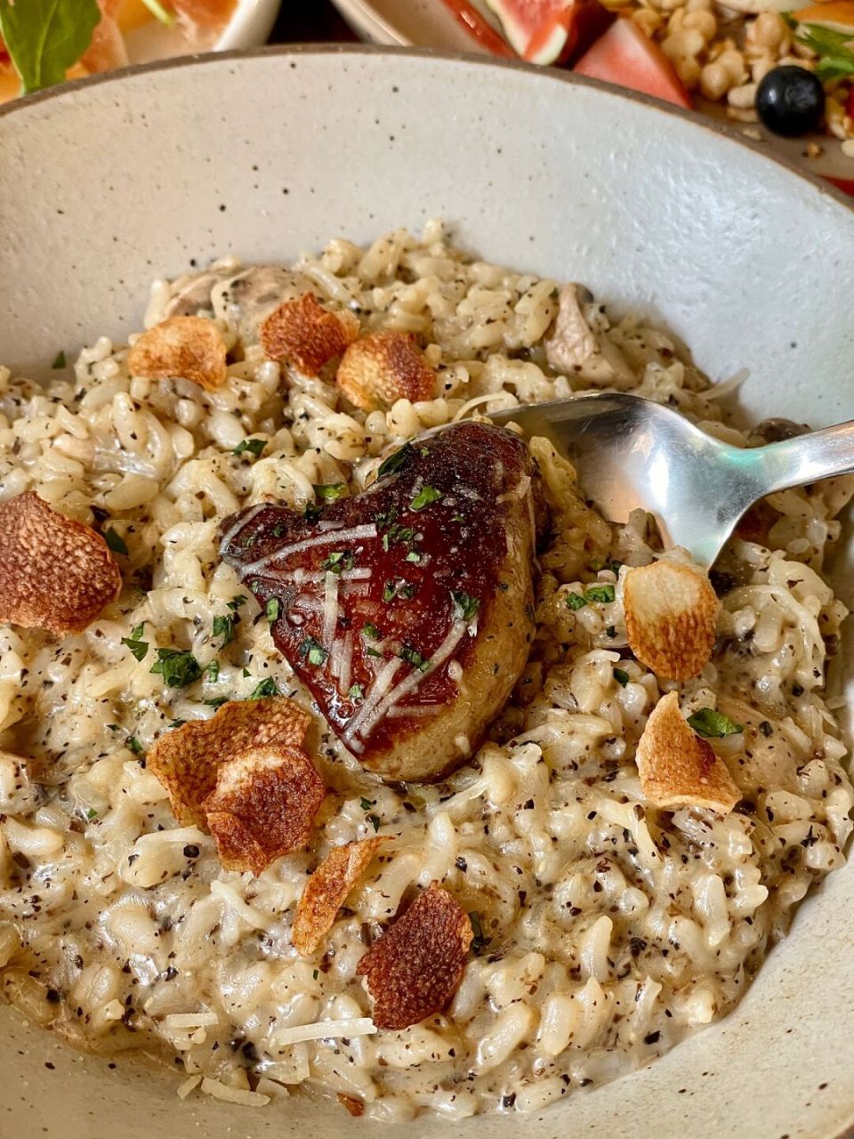 离开深圳后会想念的味道26615黑松露鹅肝烩饭 吃了很多次的西餐