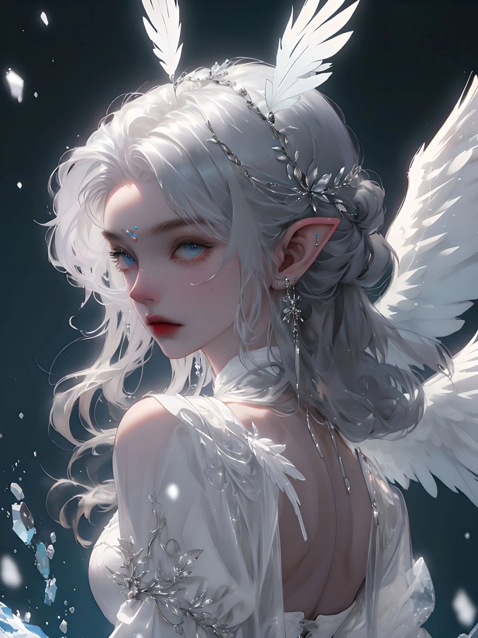 精灵天使翅膀·梦幻女生头像 "你是我永远无法用语言描述的心动" 36