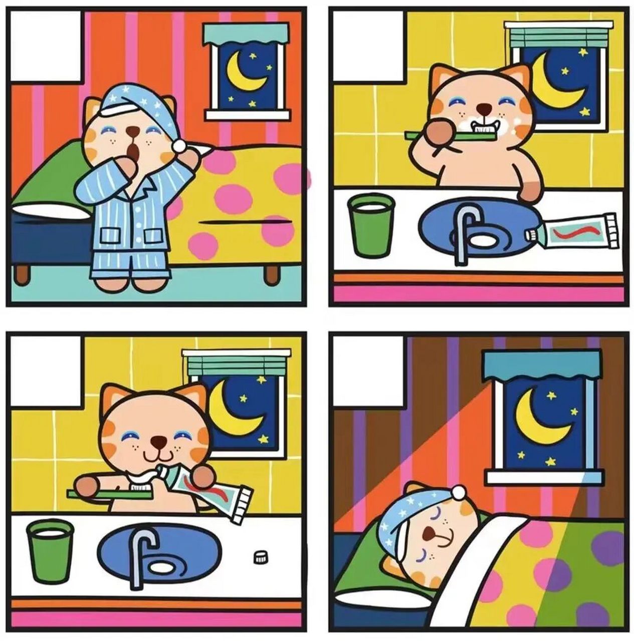中班语言区看图排序 适合中班下学期的幼儿学会看图排序,说话