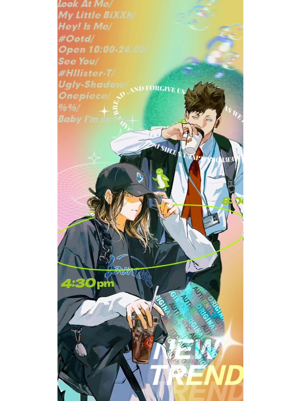 浅搞一下黑研壁纸93 最近疯狂爱上se老师画的黑研,用 老师画的图做