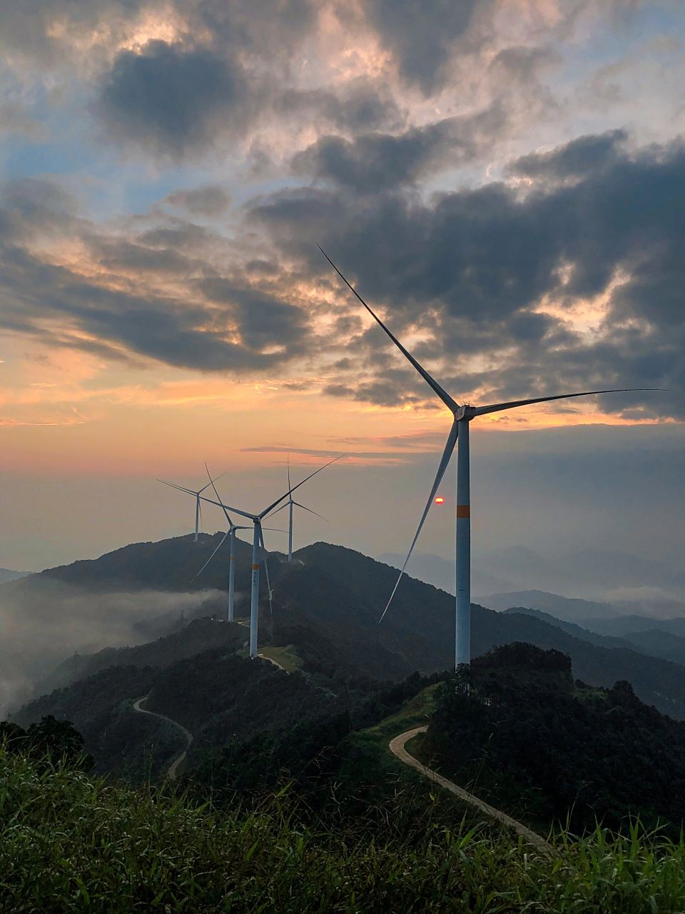 打卡惠州三帽记风车山|广州周边游|日出云海 08买不到回家的票,那就