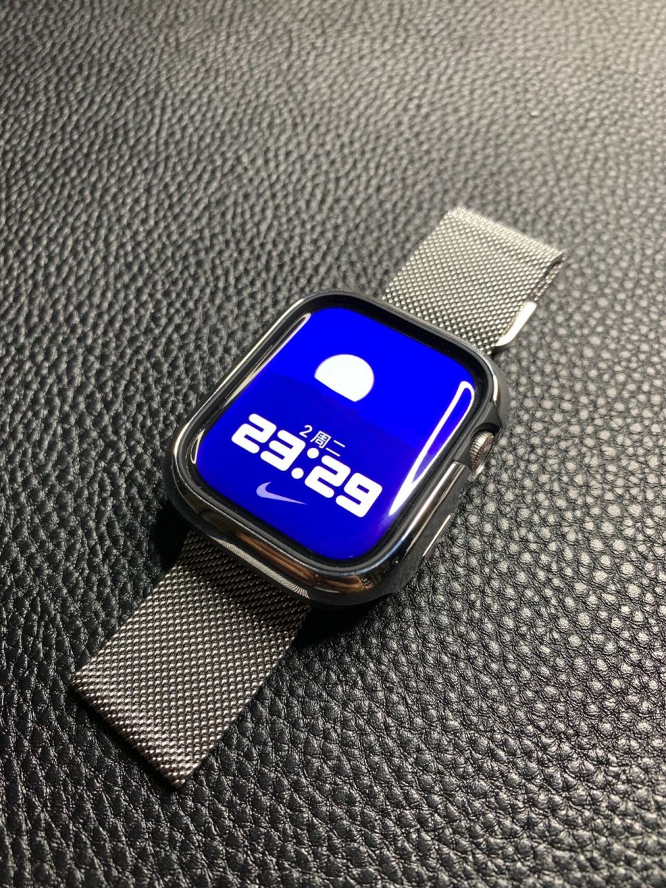 iwatch表盘蓝色框框图片