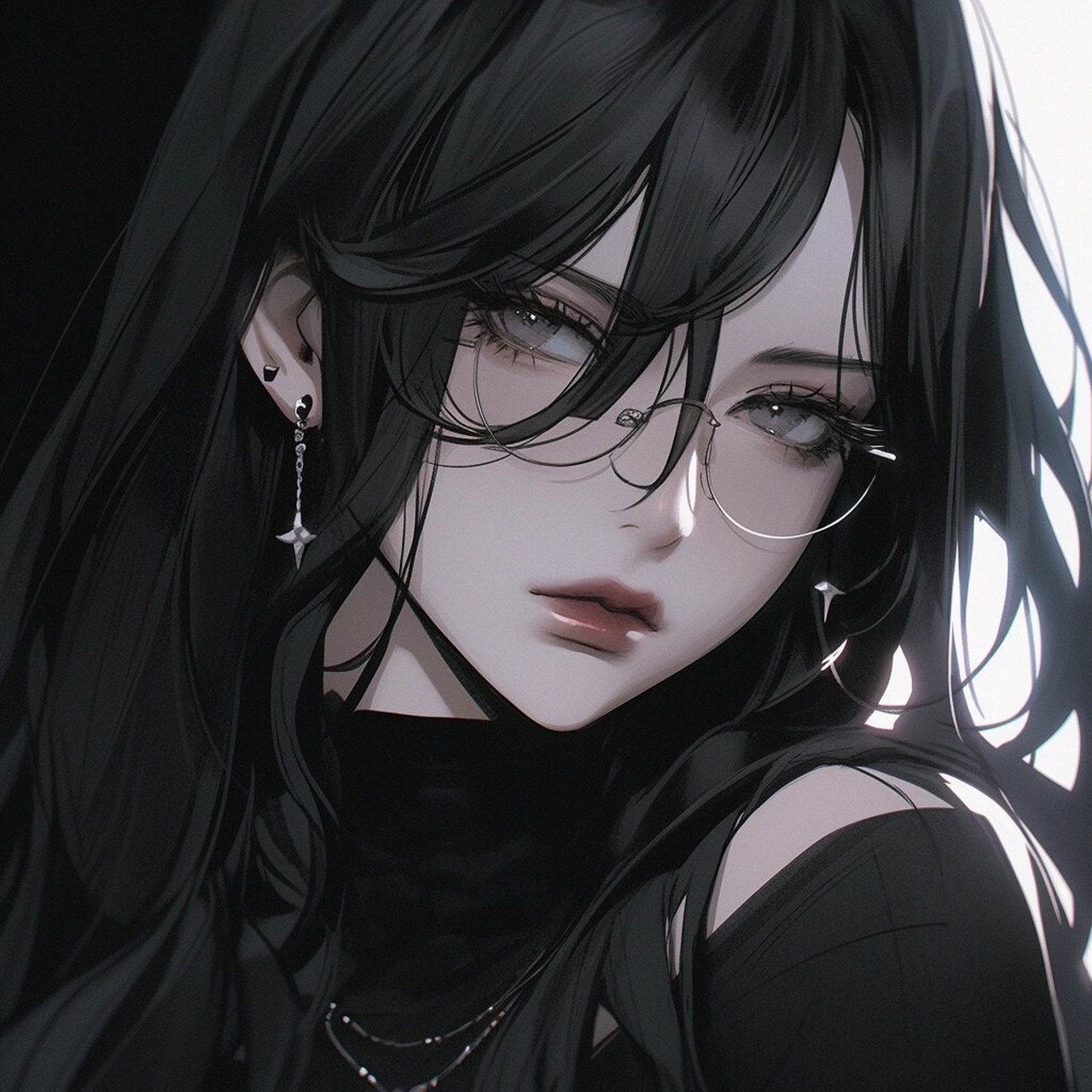 女生头像# #美女头像# #漫画头像# #头像# #4k超清##氛围感##插画