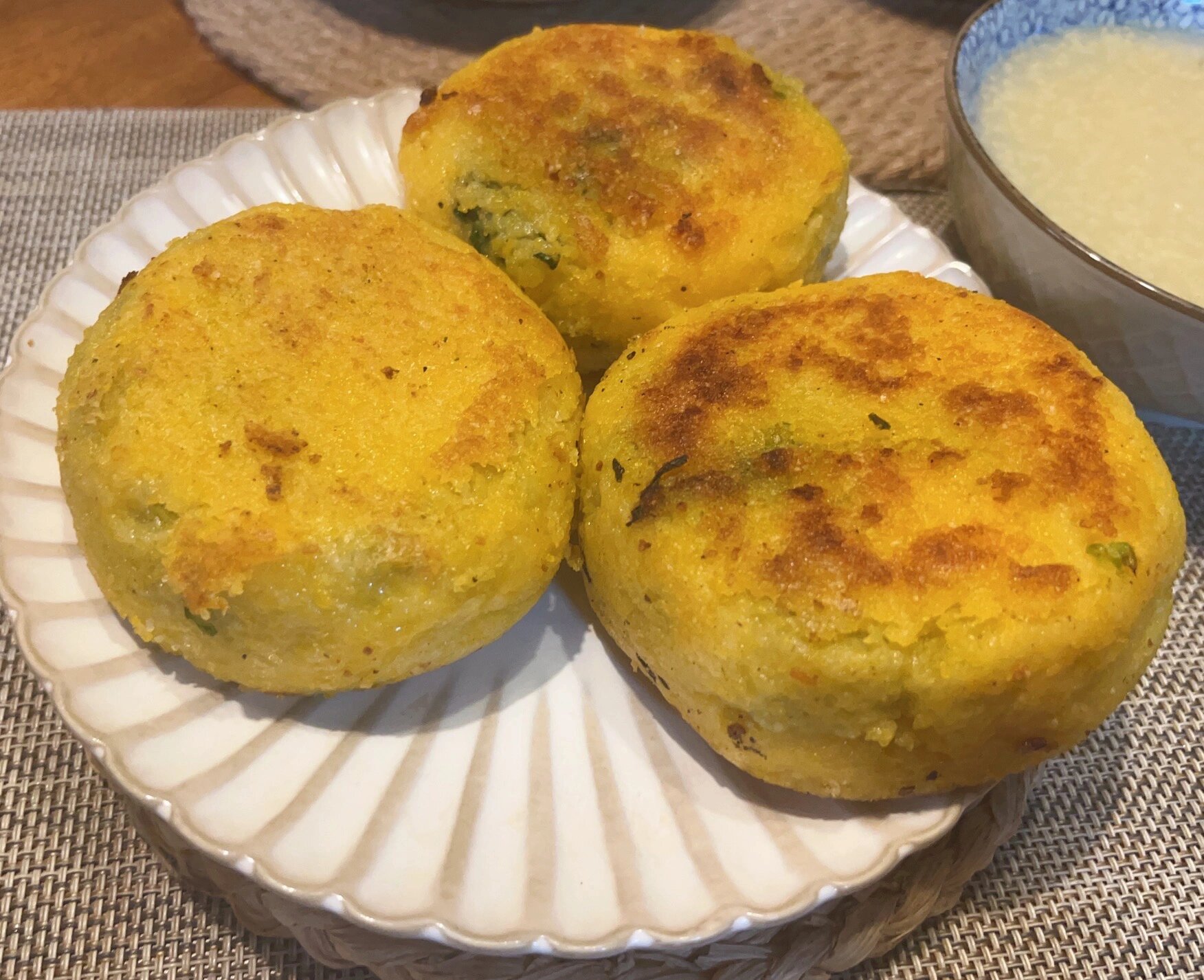 小白菜馅儿棒子饽饽