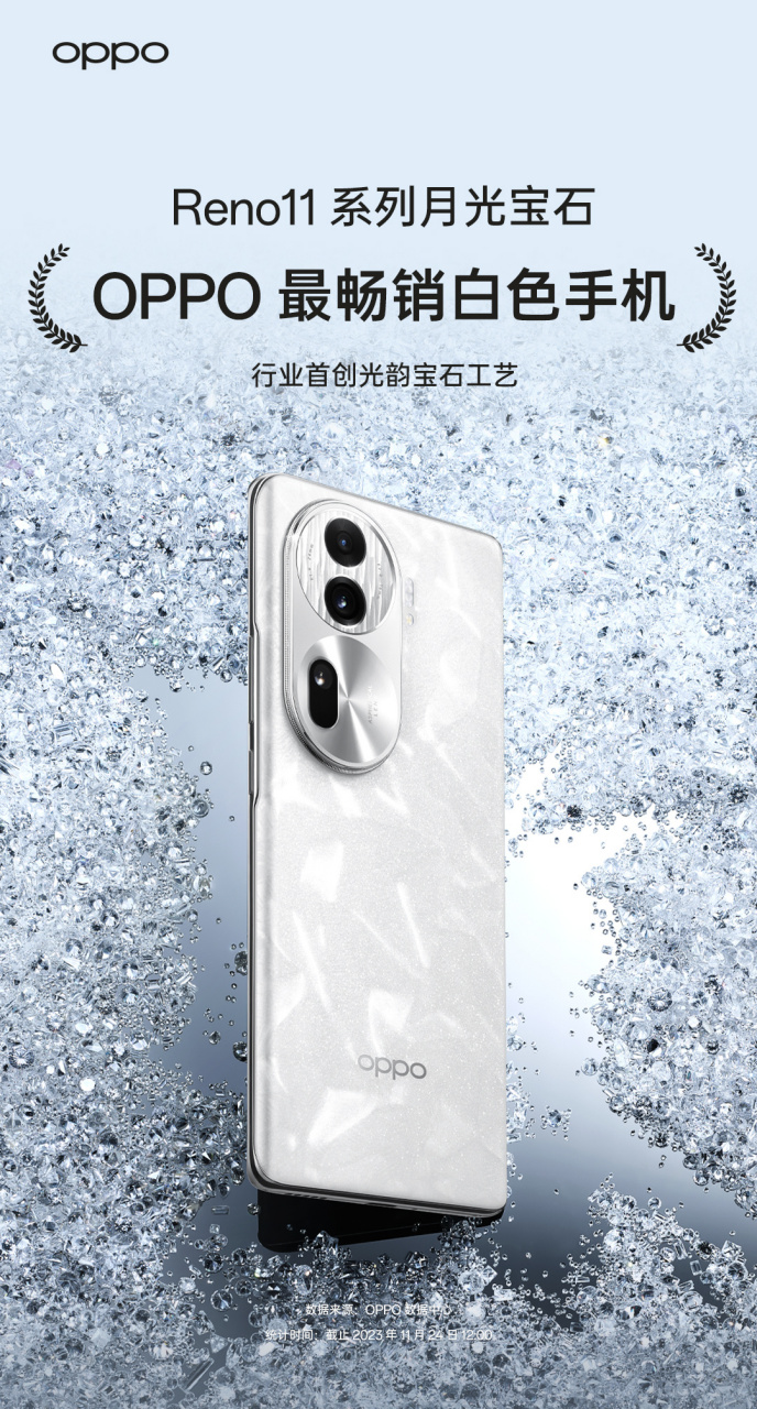 oppo又搞出了一款销量王炸机型:oppo reno11,根据站哥爆料称该款机型