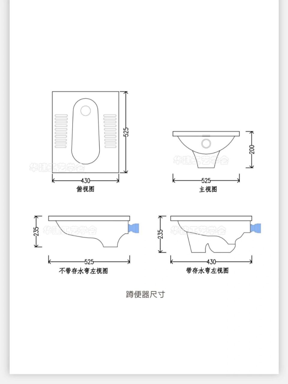 马桶离墙距离图片