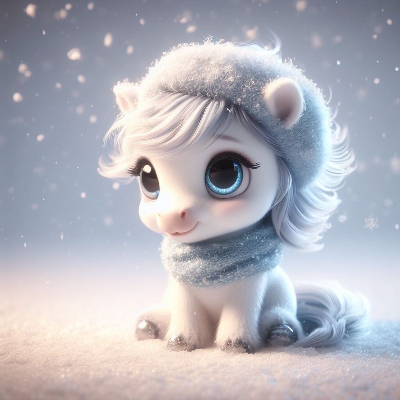 今天来分享一波超级可爱的生肖马头像啦!