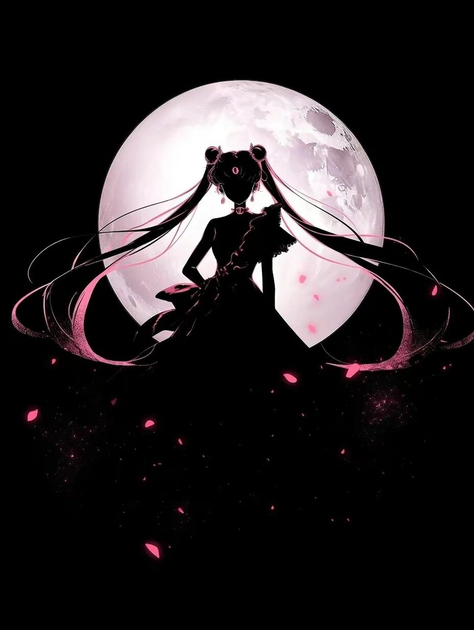黑色系美少女壁纸! 喜欢的拿走,分享给大家暗夜系列94