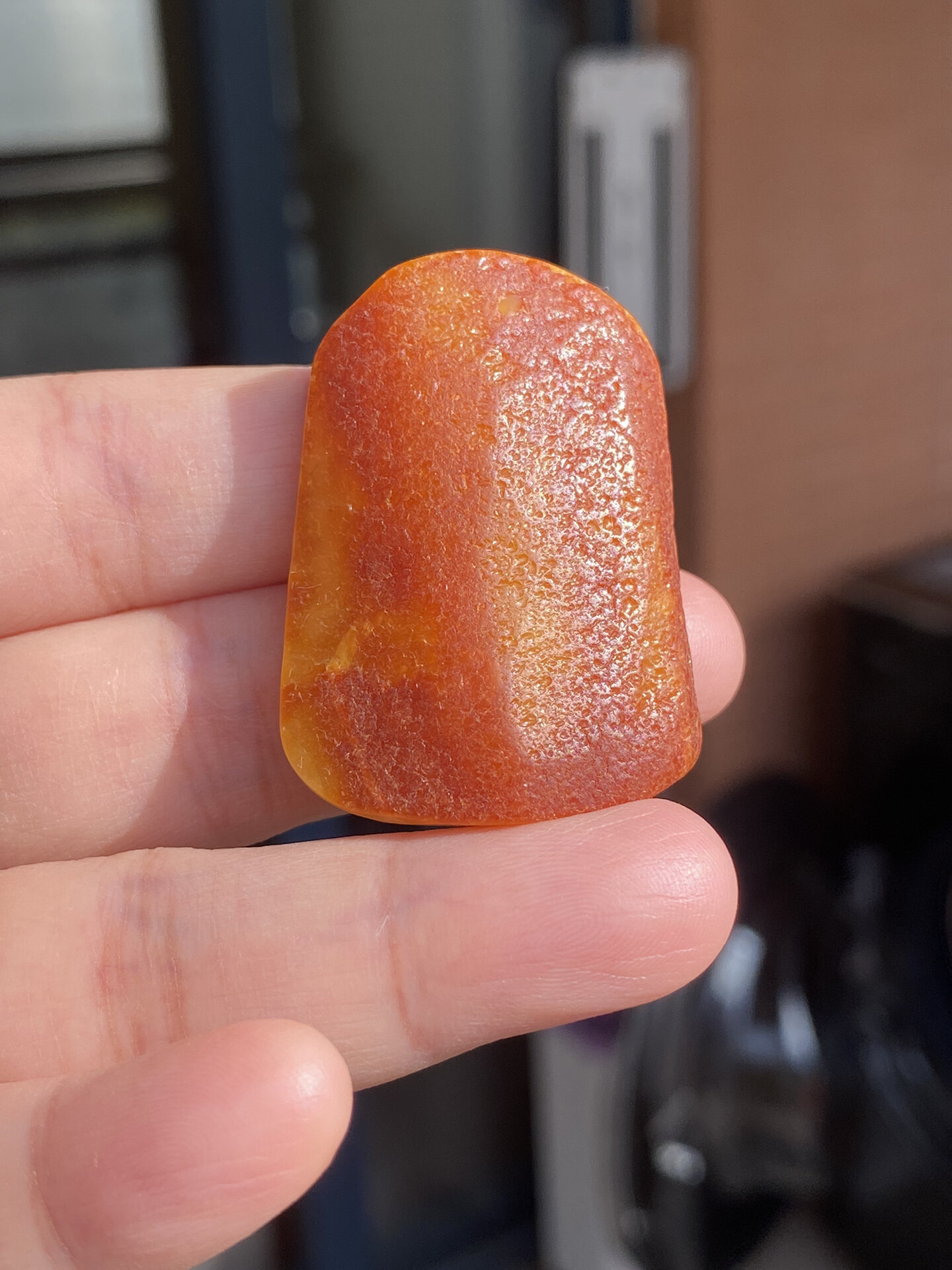 天然原矿波罗的海俄料蜜蜡原石素牌