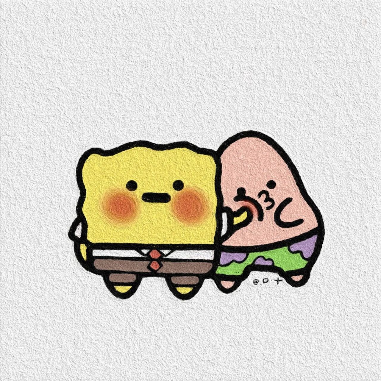 海绵宝宝简笔画教程 海绵宝宝简笔画教程