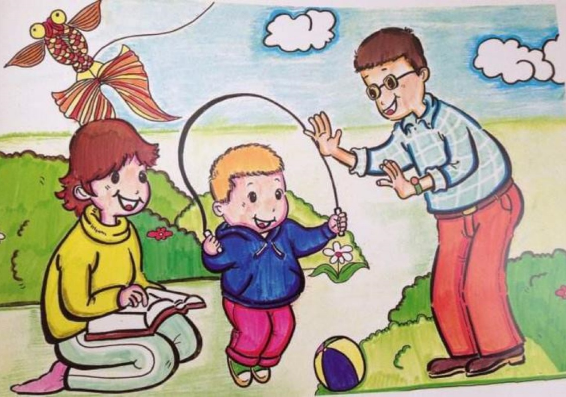 以幸福为主题的绘画作品