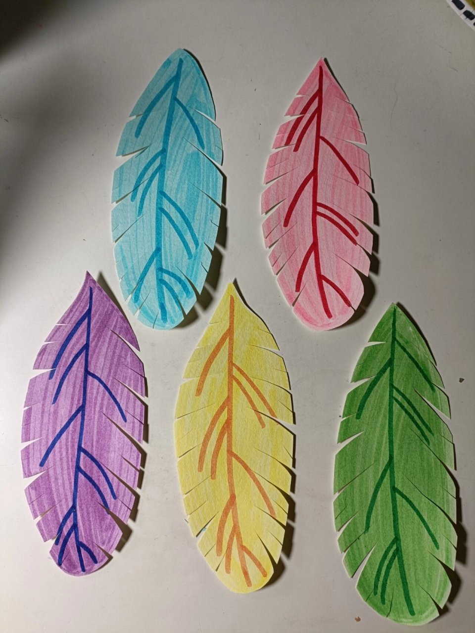 一个用纸盘做的捕梦网简单手工~ 纸盘买了10寸的我觉得有点大了如果是