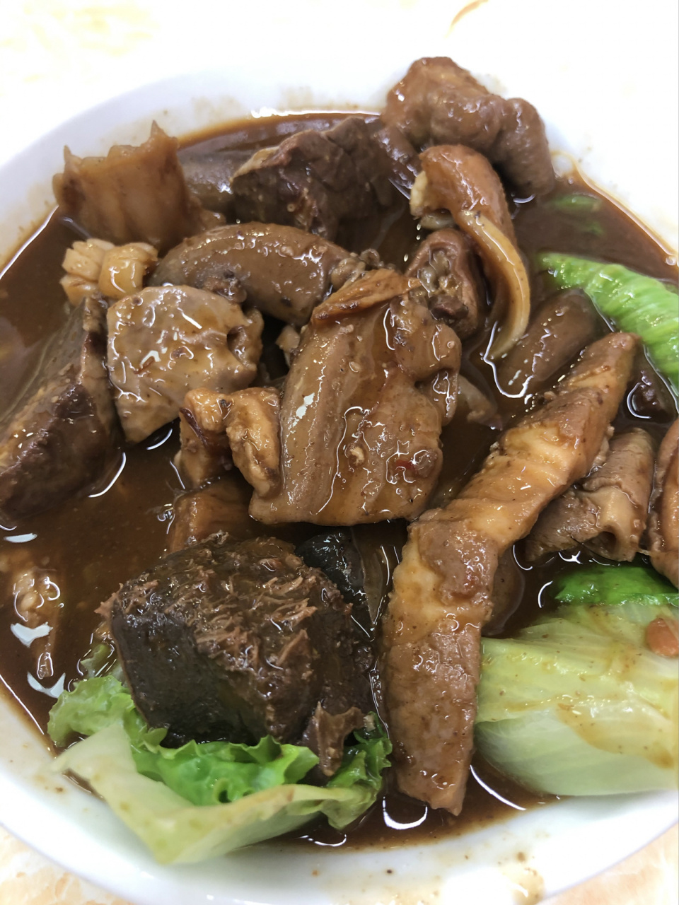 昨天在广州西关吃到了最难吃的牛杂!巨咸!01 #广州牛杂