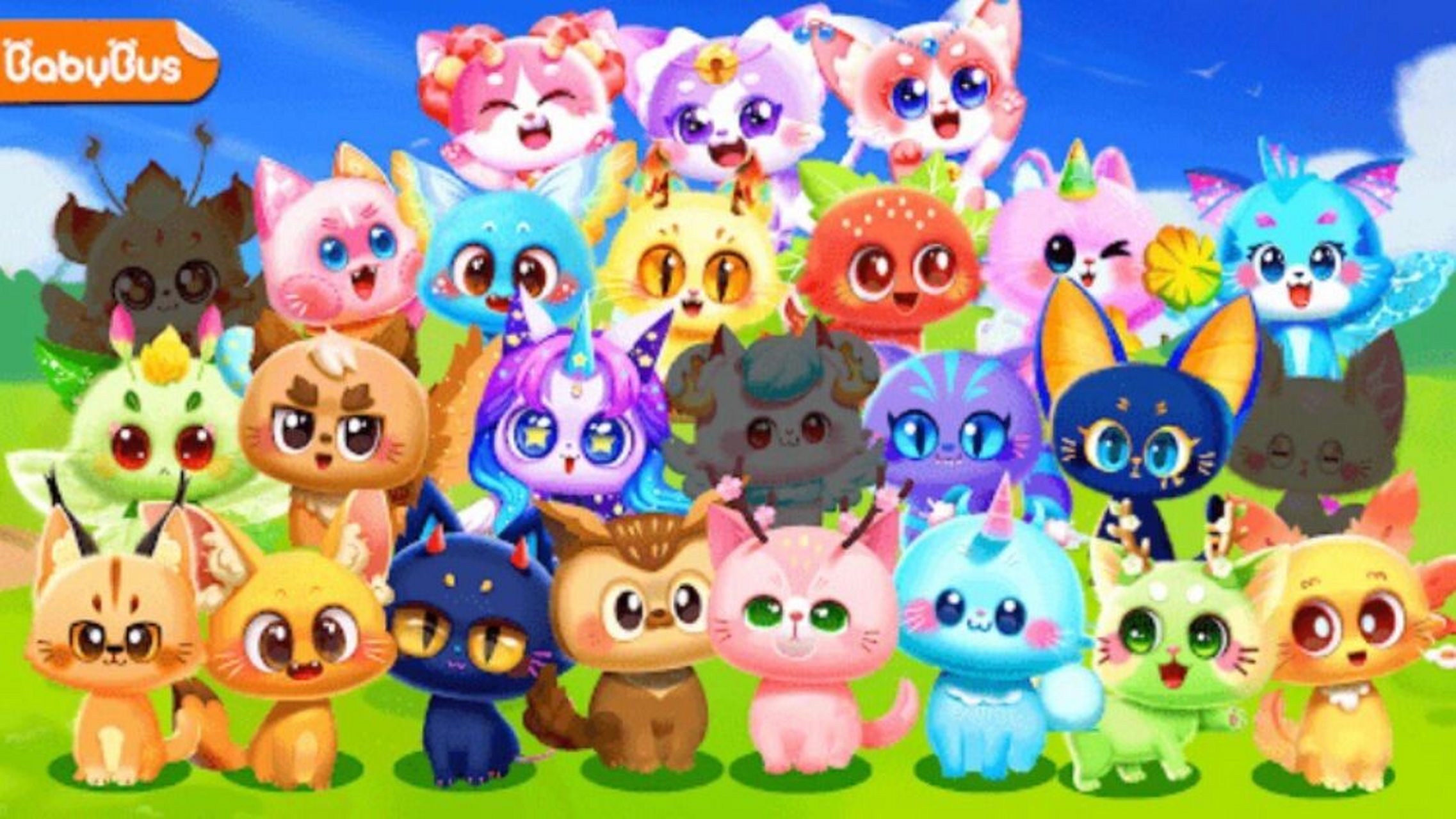 奇妙猫咪世界全家福 制猫精灵作全家福的教程来啦!