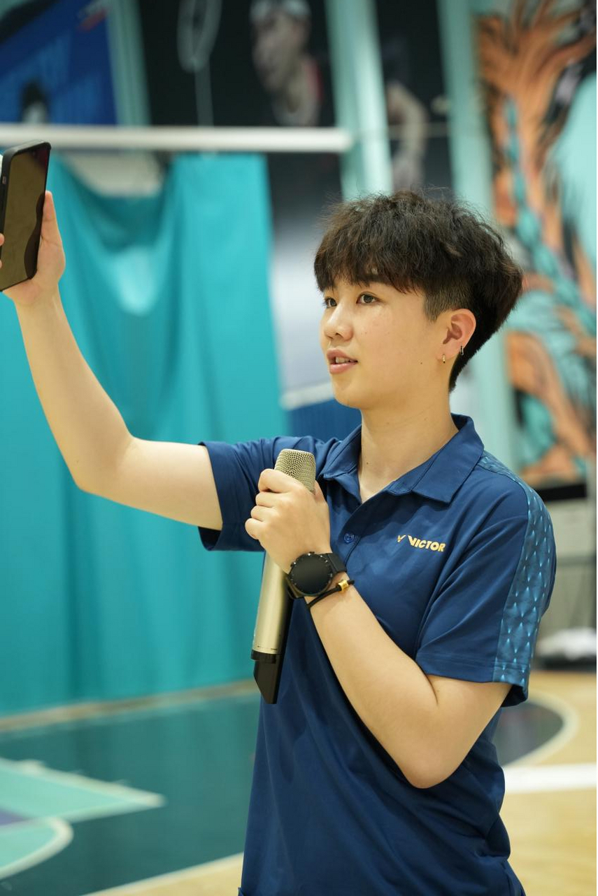 这也是以世界冠军李茵晖命名的首个羽毛球比赛,退役以后李茵晖从运动