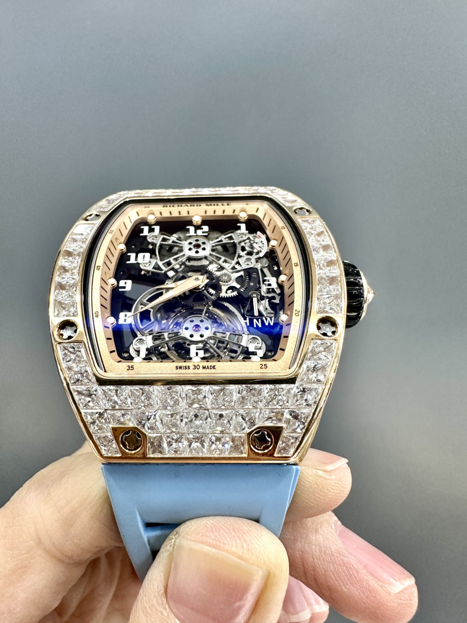 千万级 手表理查德米勒 顶配版rm17-01 理查德米勒 顶配版rm17-01方糖